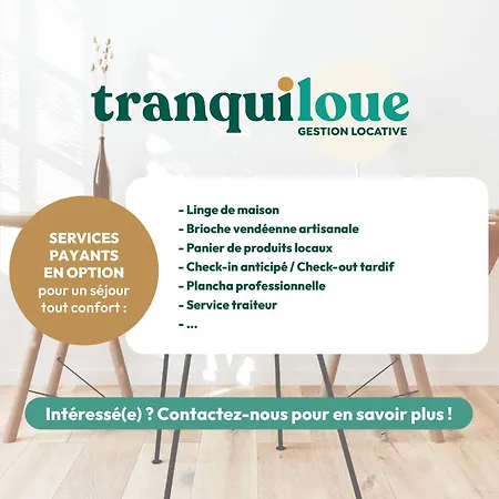 Дом отдыха Tranquiloue - 15 Personnes - 10min Puy Du Fou Saint-Mars-la-Reorthe